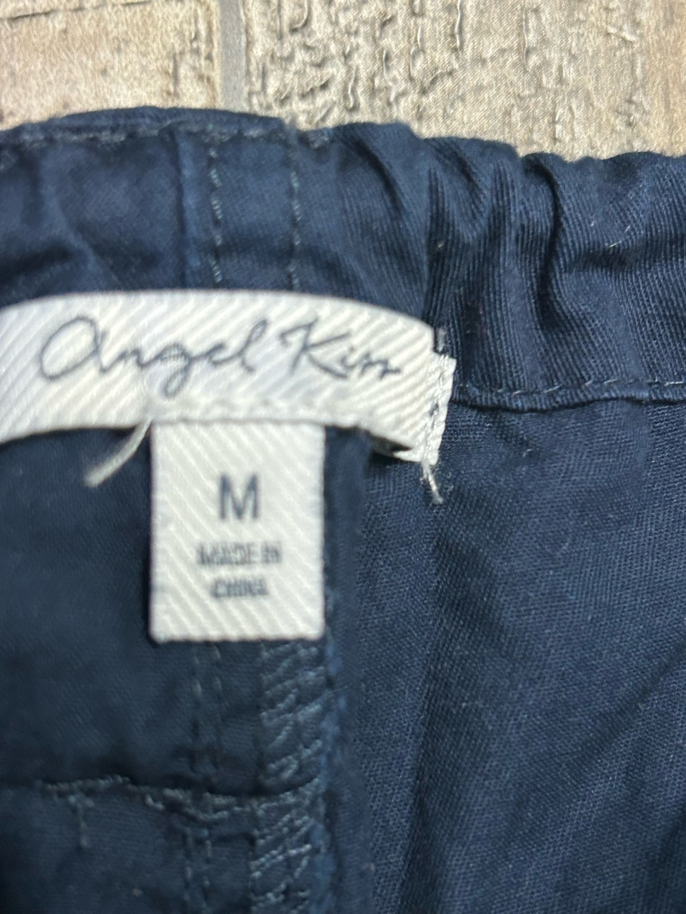 Angel Kiss Navy Cargo Pants with Utility Pockets - Picture 2 of 8
